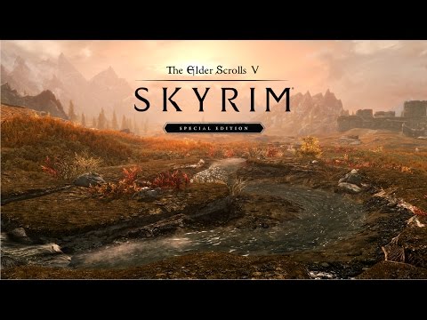 The Elder Scrolls V: Skyrim landscape associated with Jeremy Soule's score